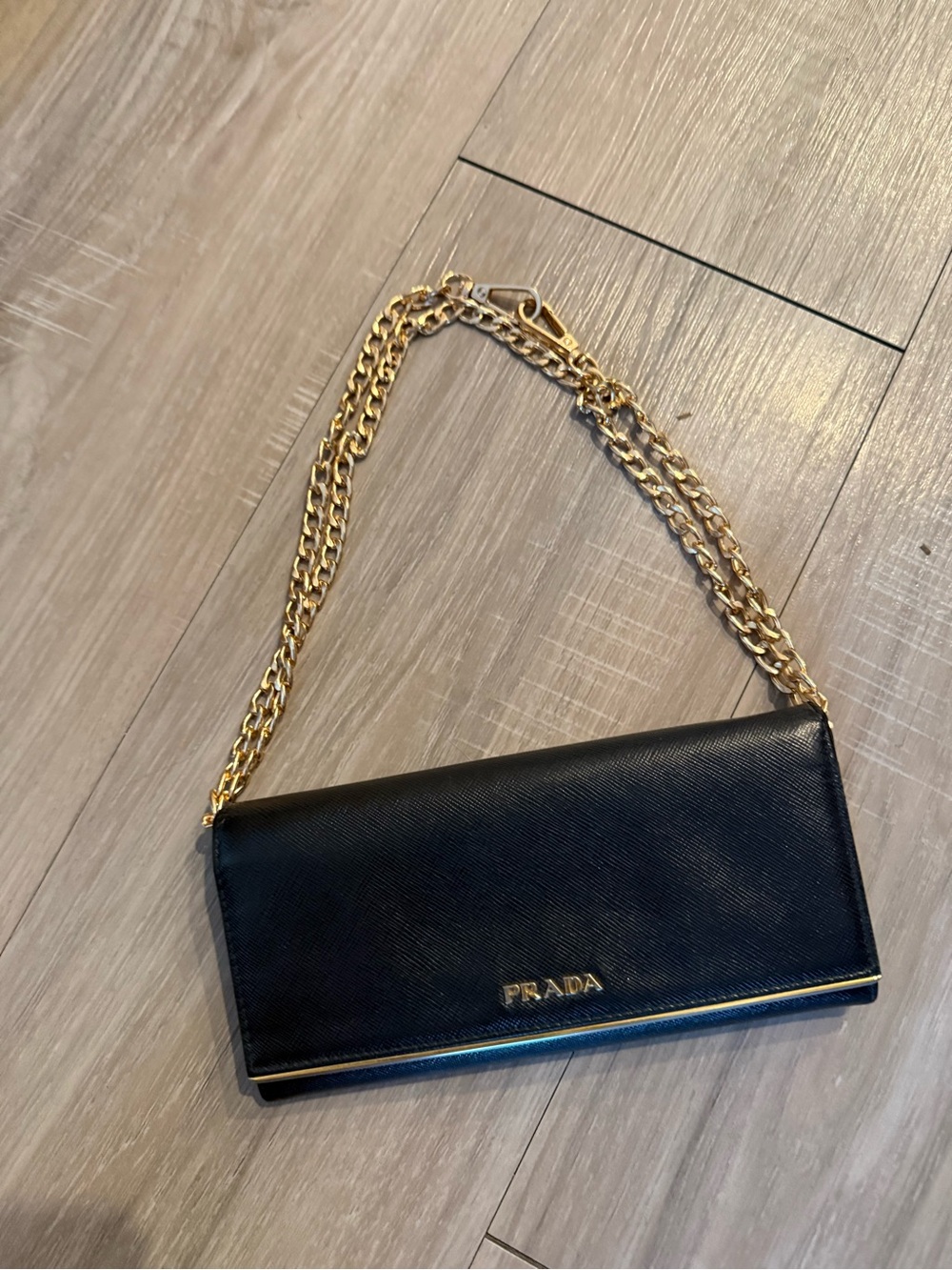 Prada Black Saffiano Leather Wallet - Picture 2 of 7